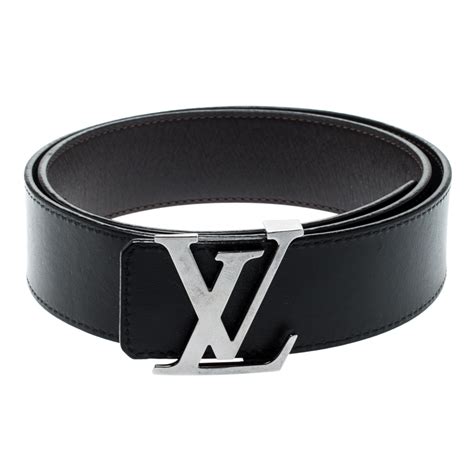 louis vuitton black leather belt|genuine Louis Vuitton belt.